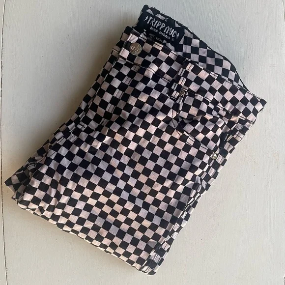 Tripp checkered skinny jeans